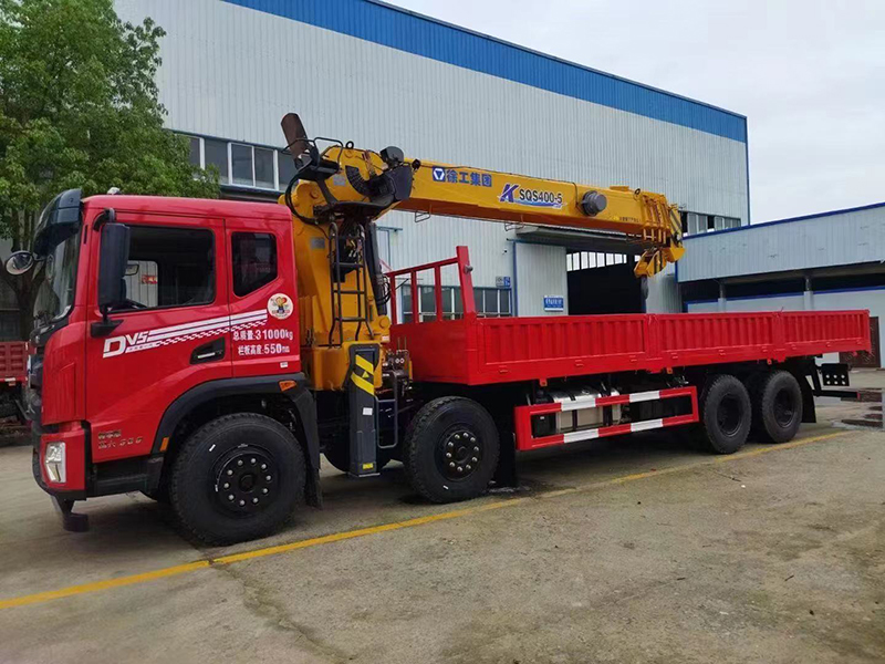 東風(fēng)DV5前四后八隨車吊